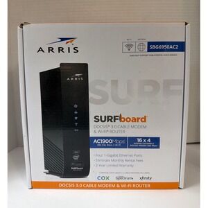 Arris Surfboard SBG6950AC2 DOCSIS 30 Cable Modem WiFi Router AC1900